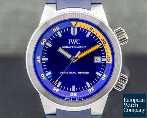 iwc cousteau diver